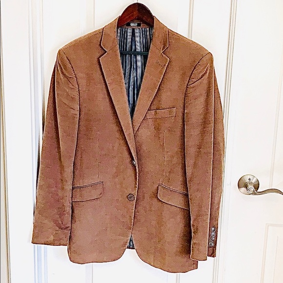 adolfo corduroy blazer